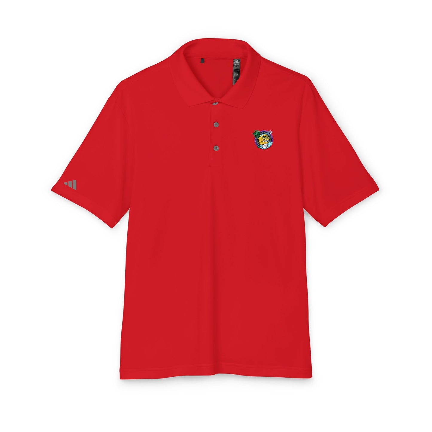 Embroidered adidas Unisex Performance Polo