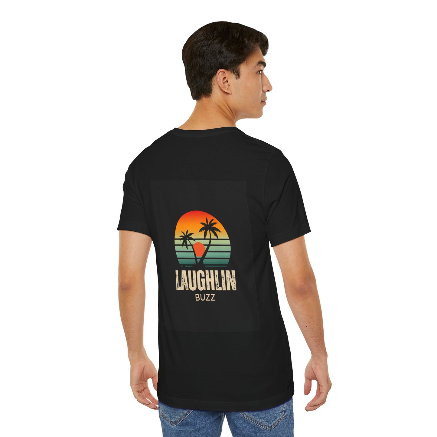 Laughlin Buzz Retro Unisex Jersey Tee