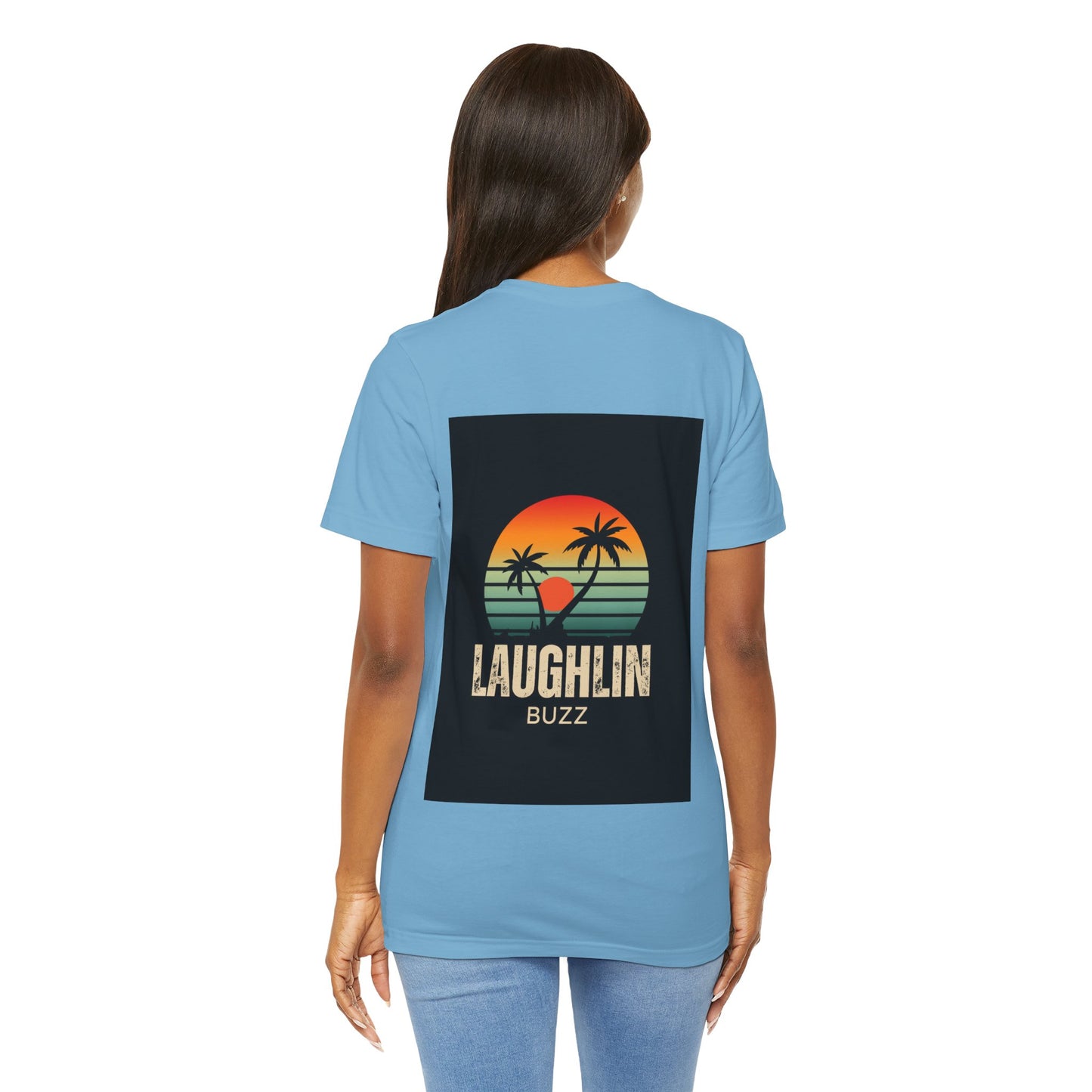 Laughlin Buzz Retro Unisex Jersey Tee