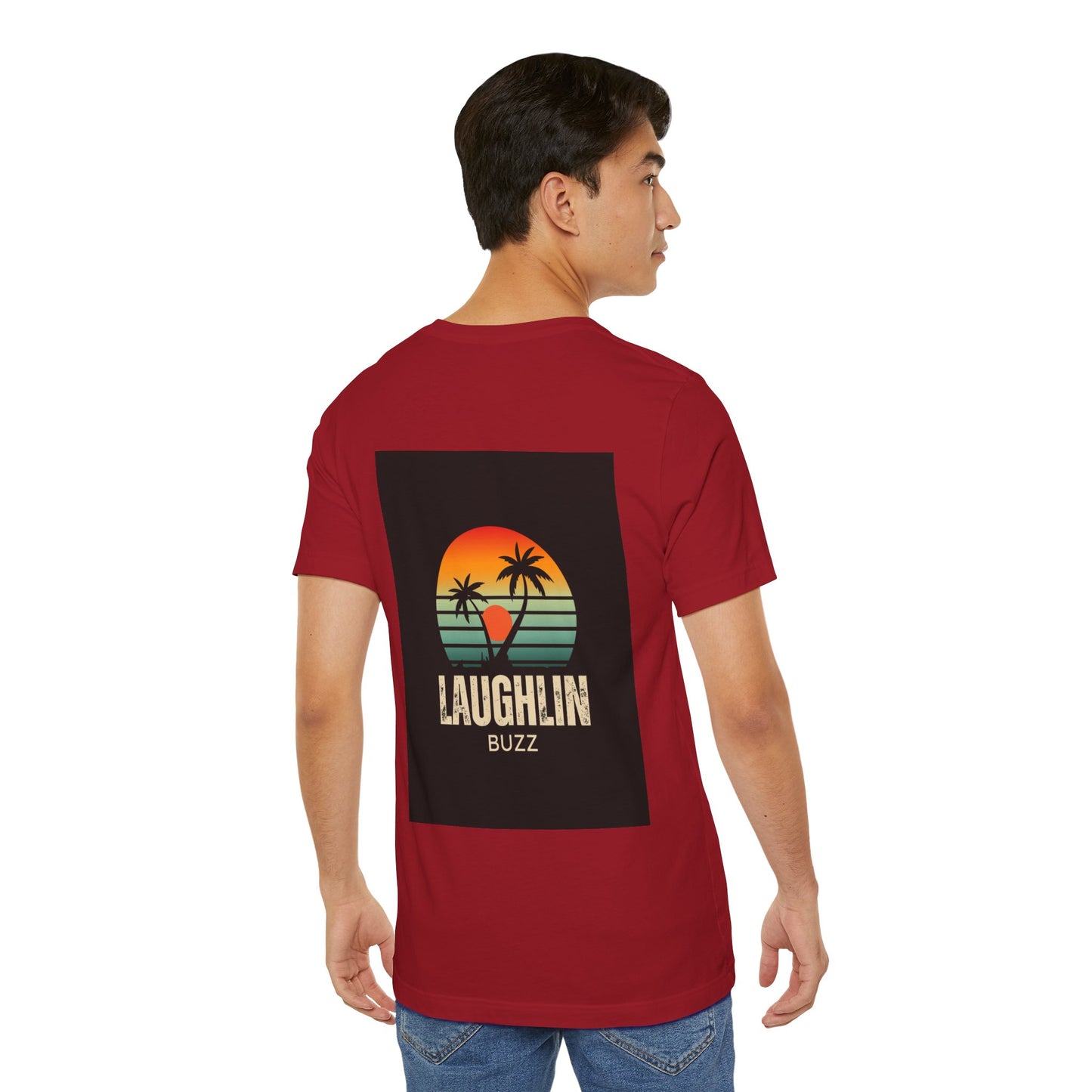 Laughlin Buzz Retro Unisex Jersey Tee