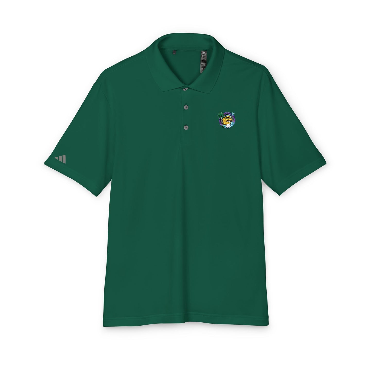 Embroidered adidas Unisex Performance Polo