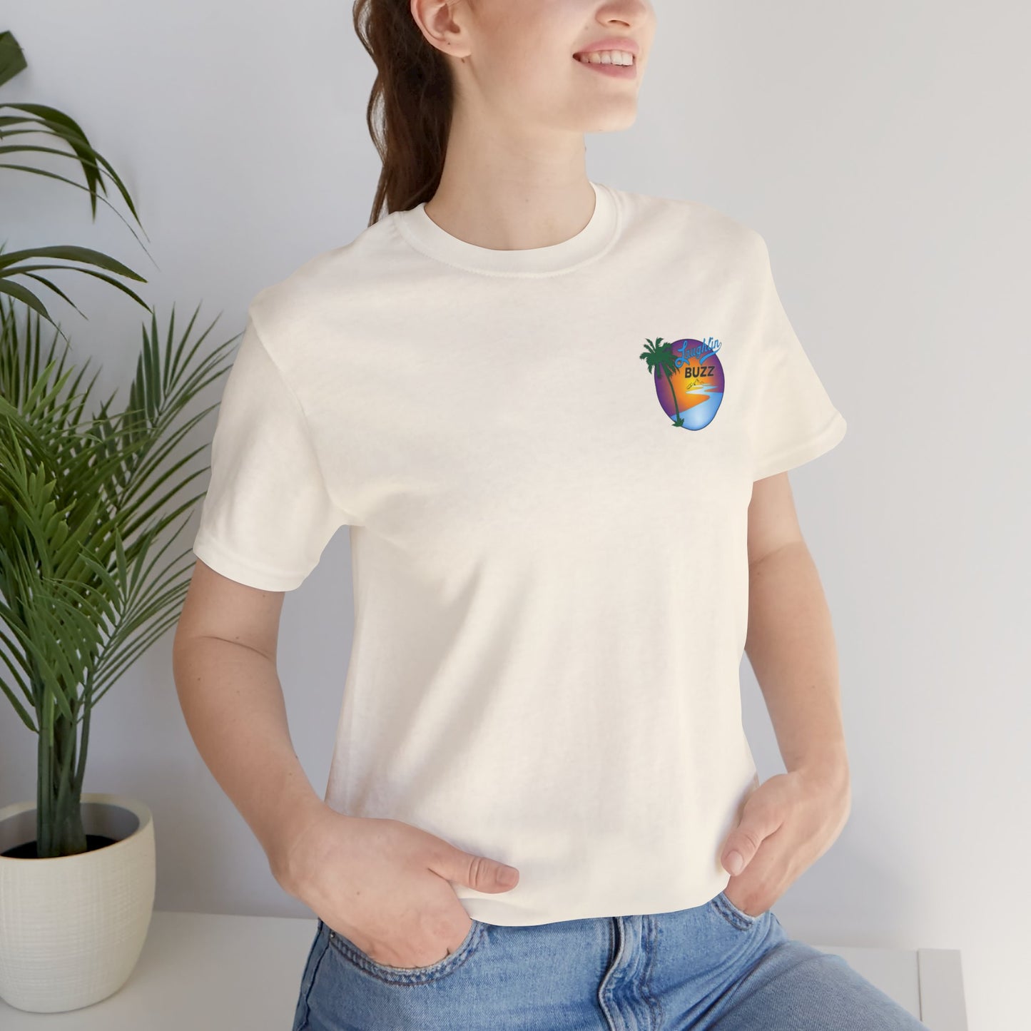 Laughlin Buzz Retro Unisex Jersey Tee