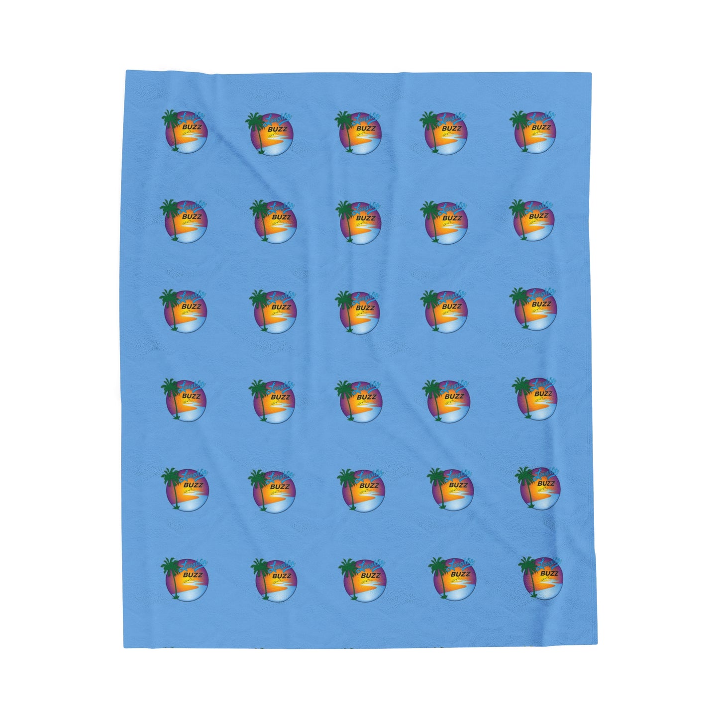 Laughlin Buzz Logo Blanket