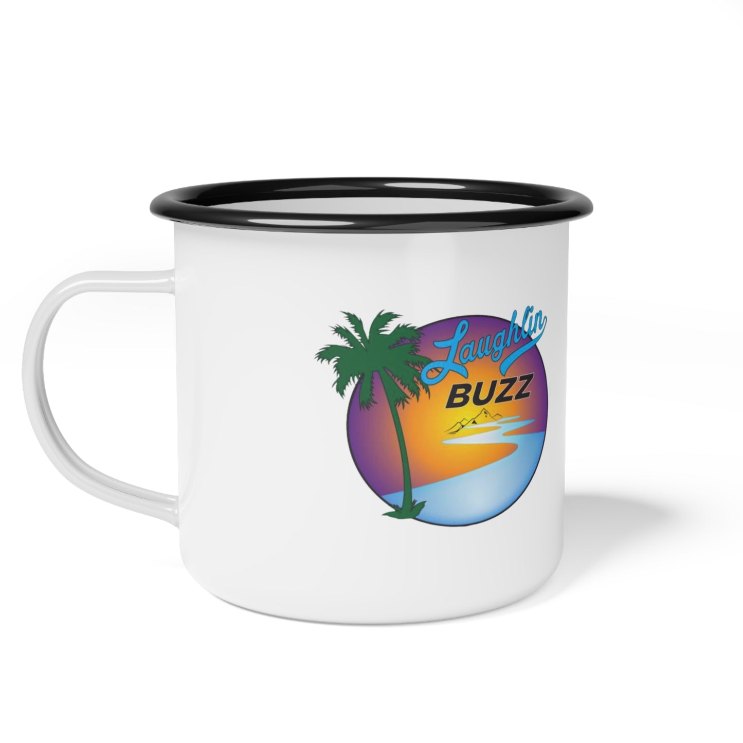 Laughlin Buzz Enamel Camp Cup