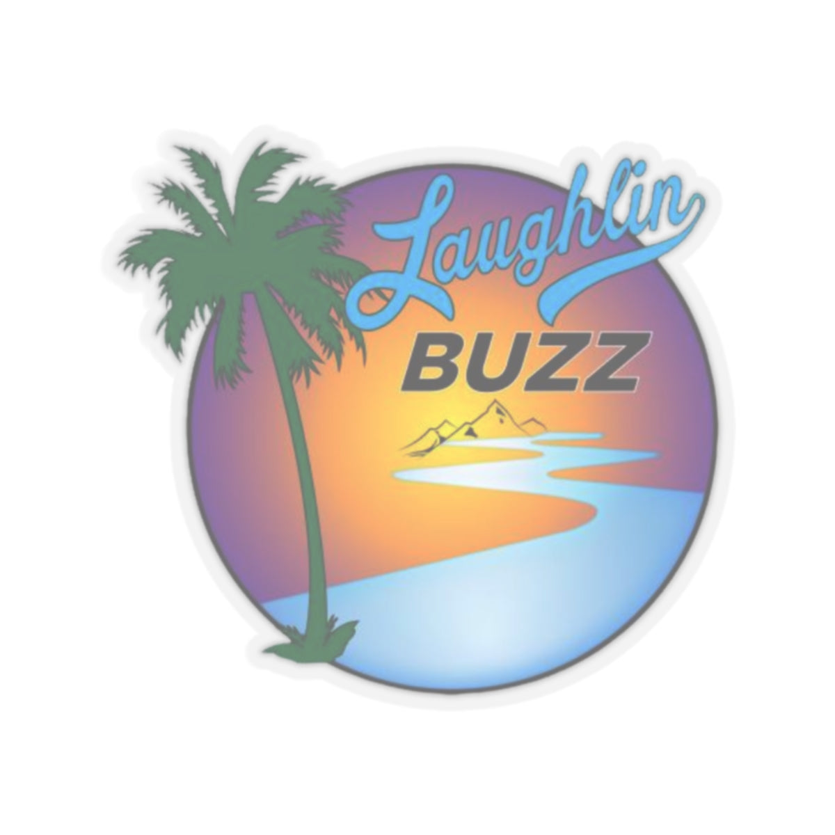 Laughlin Buzz Sticker