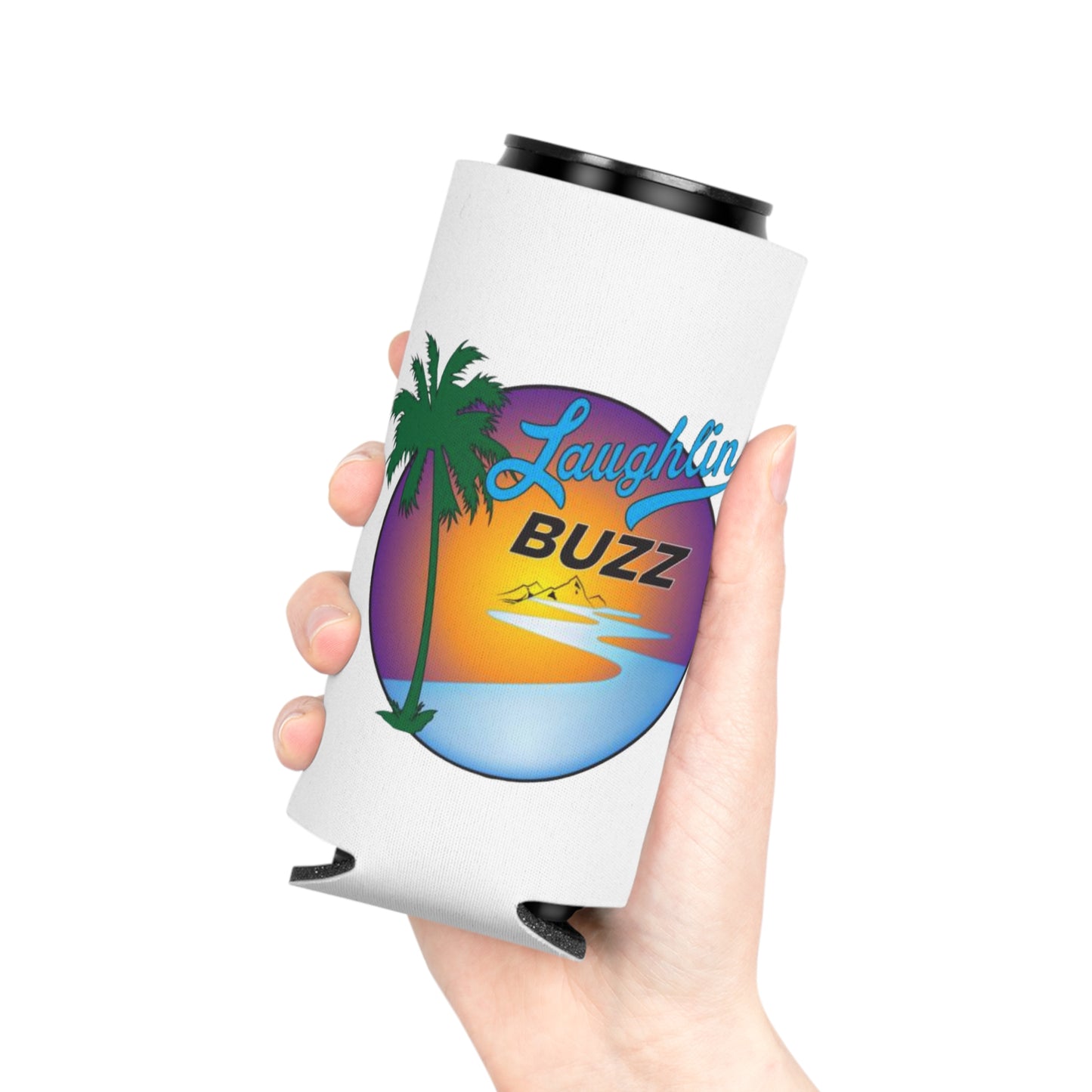 Laughlin Buzz Can Cooler