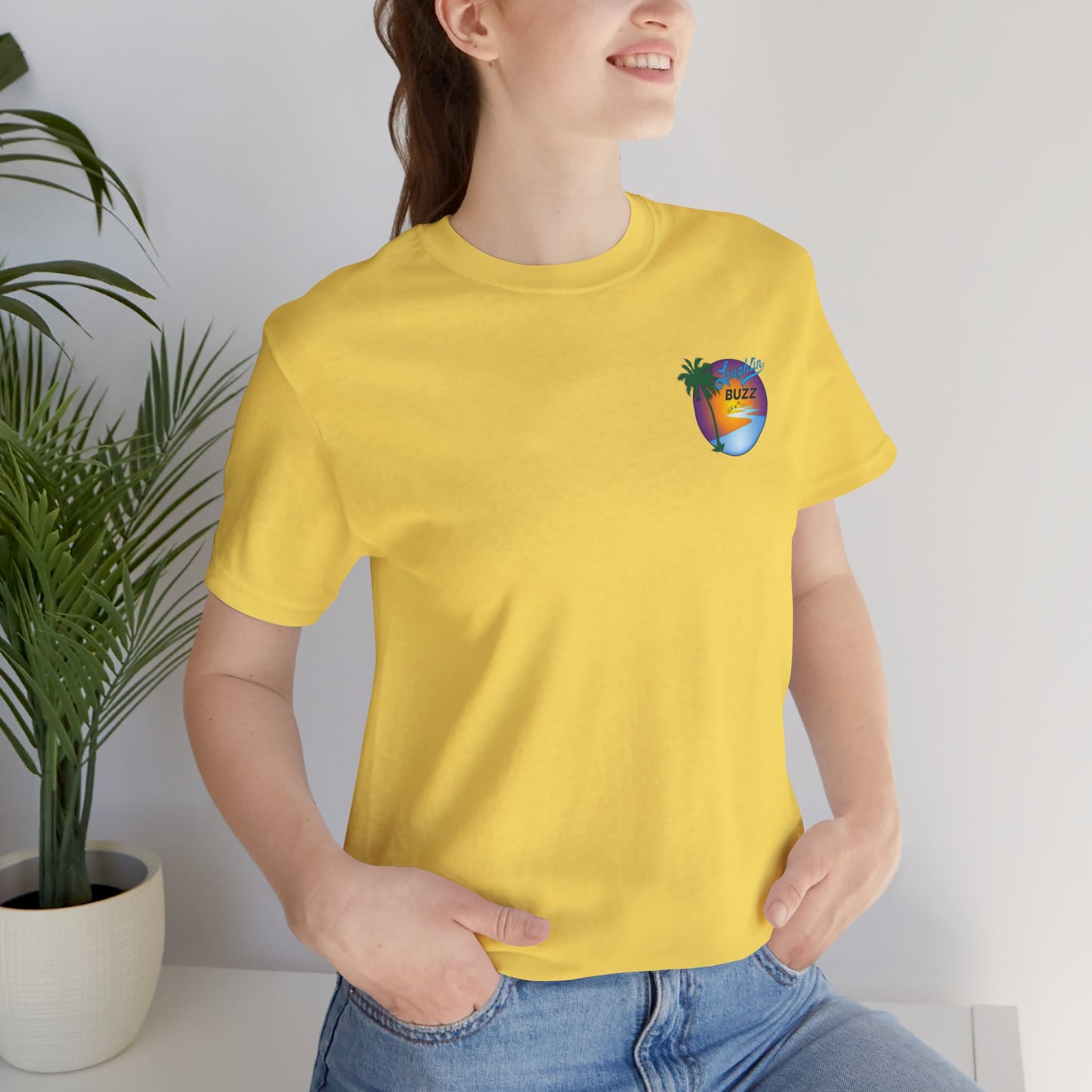 Laughlin Buzz Retro Unisex Jersey Tee