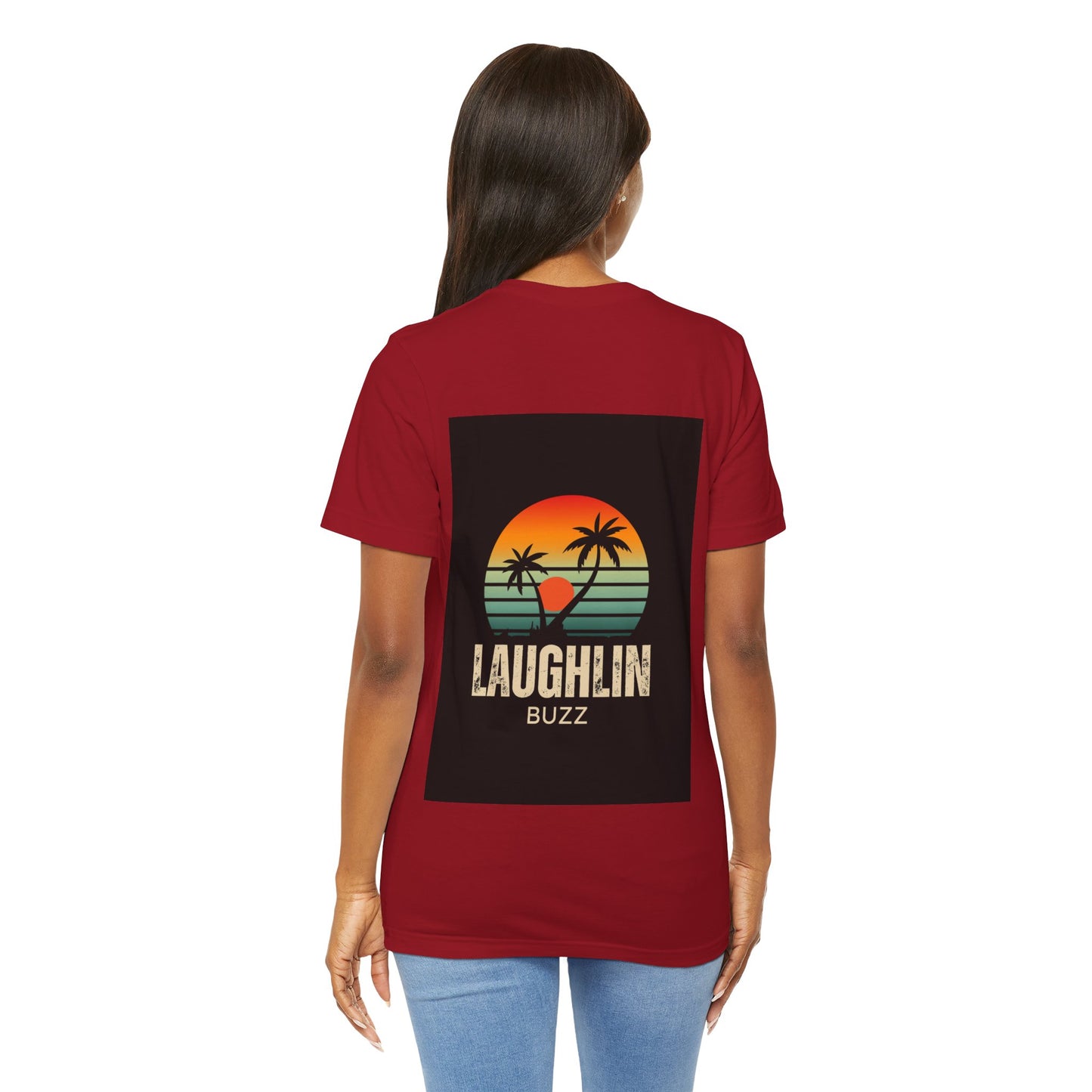 Laughlin Buzz Retro Unisex Jersey Tee