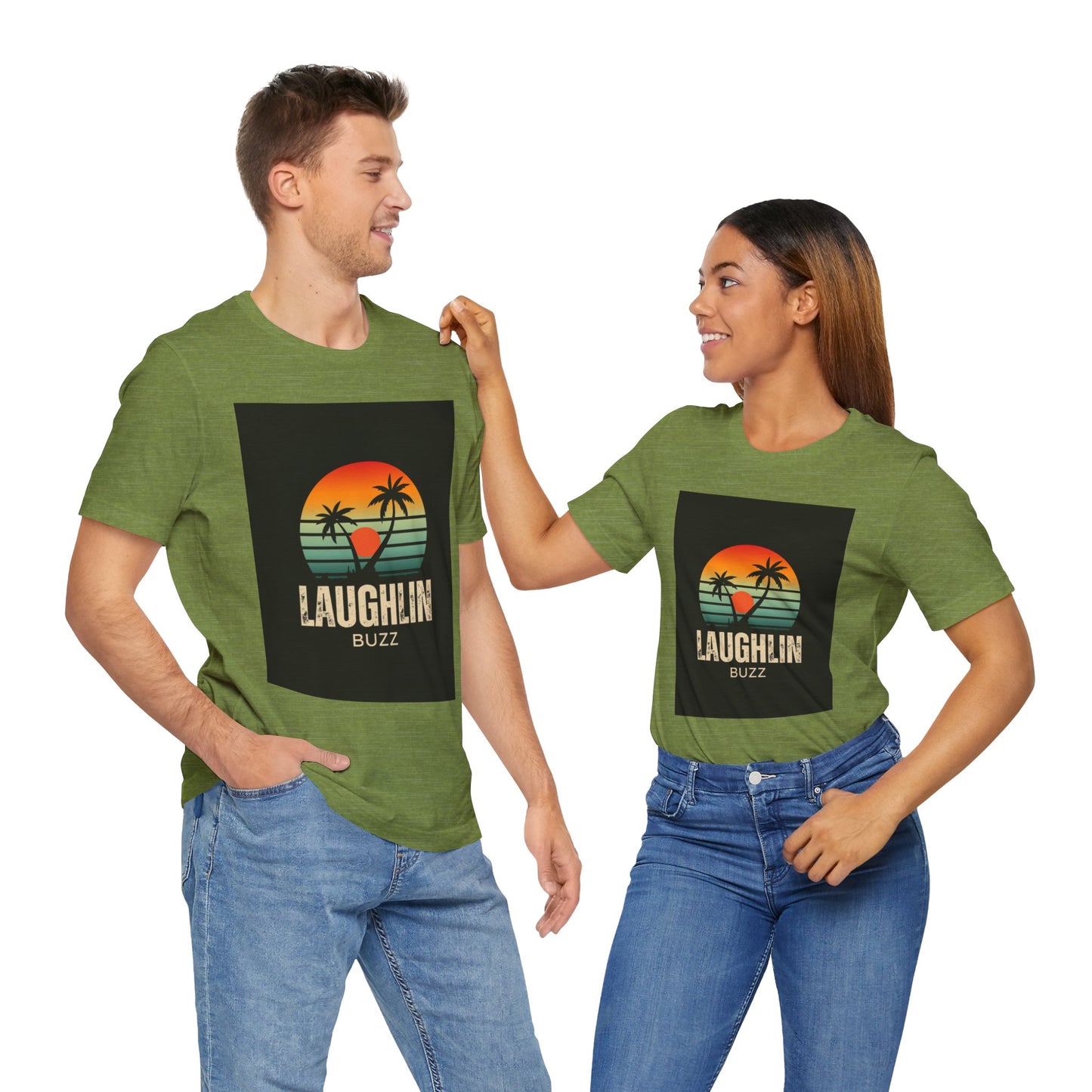 Laughlin Buzz Retro Tee - Front Side