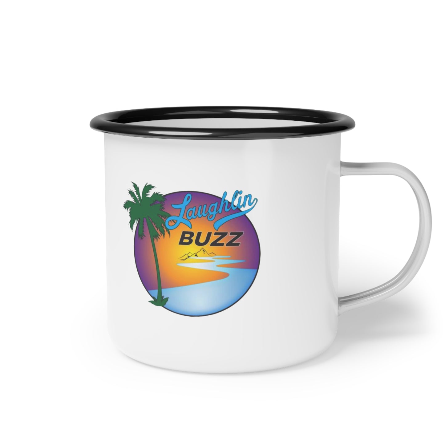 Laughlin Buzz Enamel Camp Cup