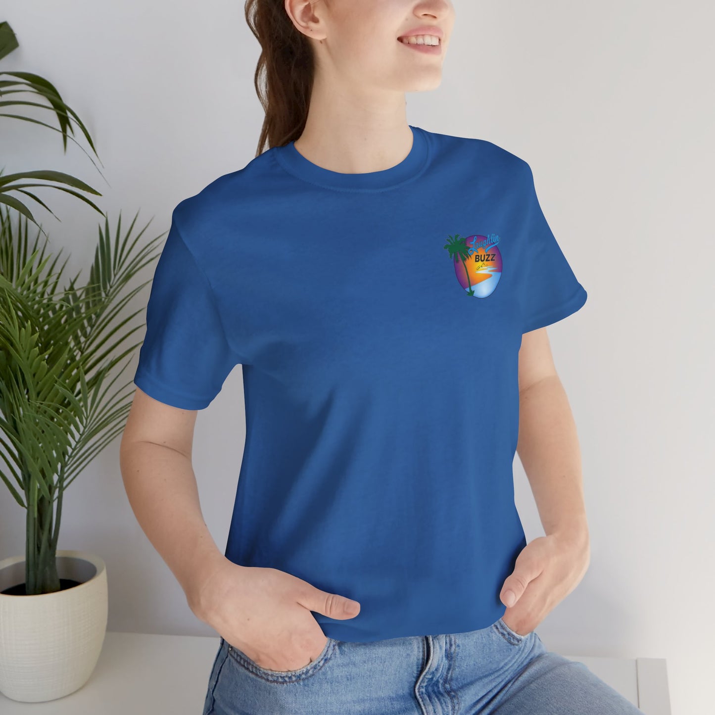 Laughlin Buzz Retro Unisex Jersey Tee