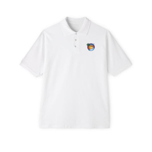 Laughlin Buzz Men's Piqué Polo Shirt