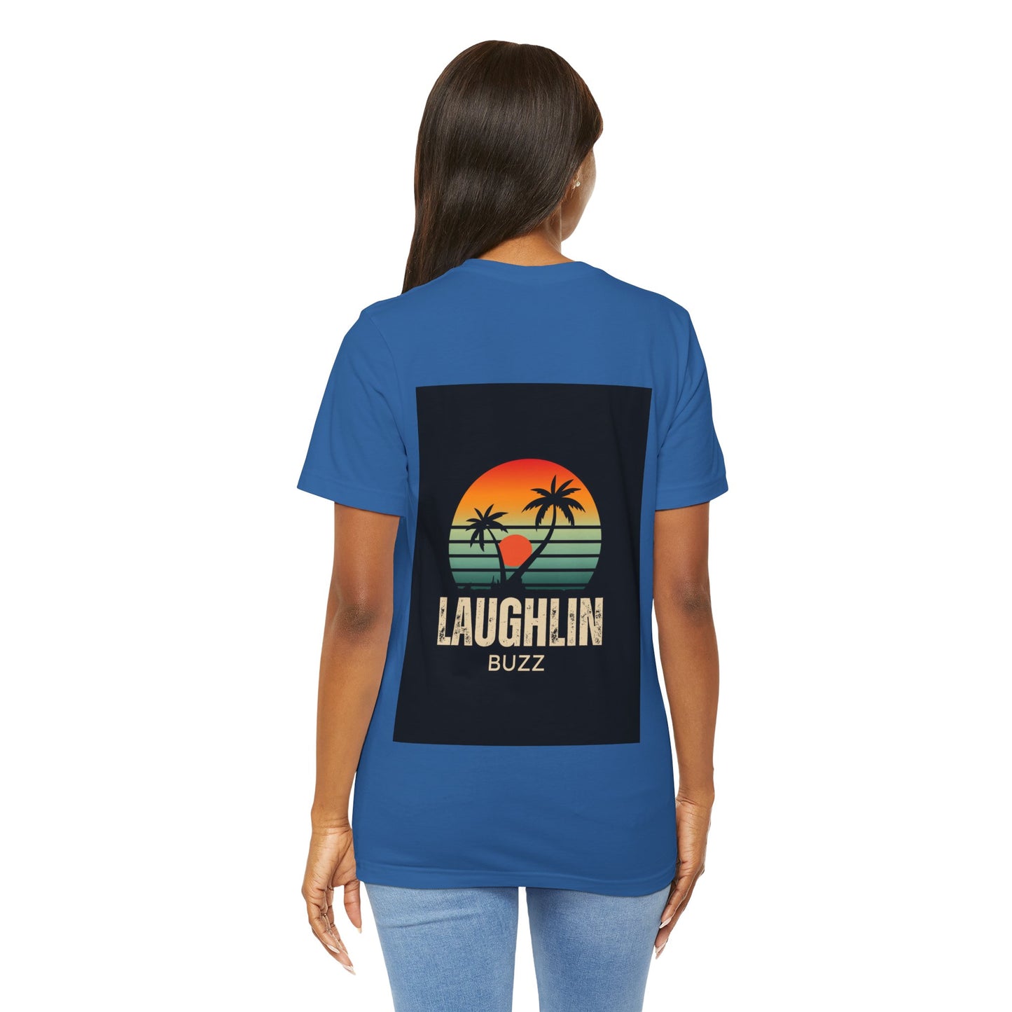 Laughlin Buzz Retro Unisex Jersey Tee