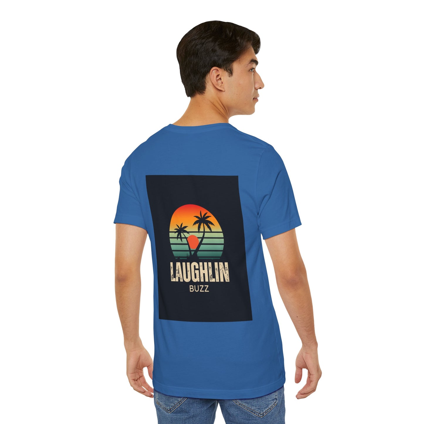 Laughlin Buzz Retro Unisex Jersey Tee