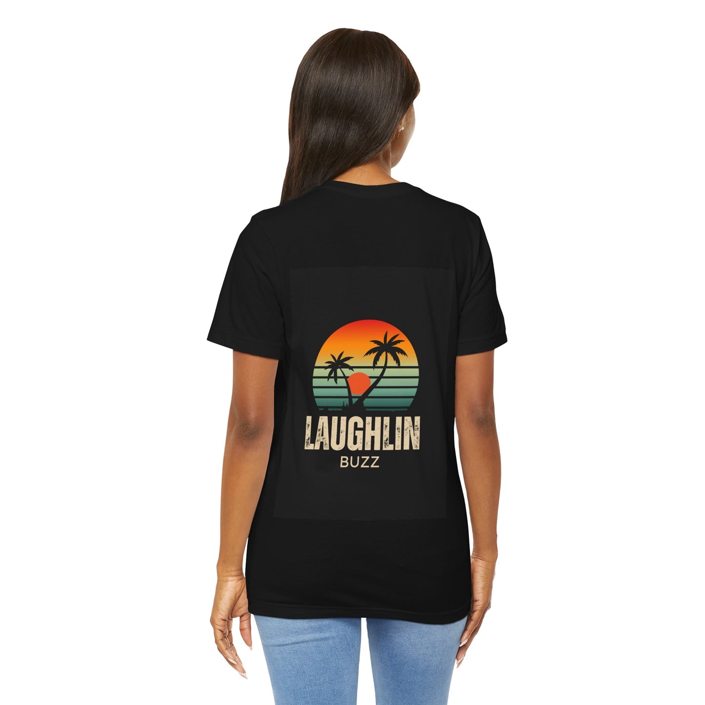 Laughlin Buzz Retro Unisex Jersey Tee