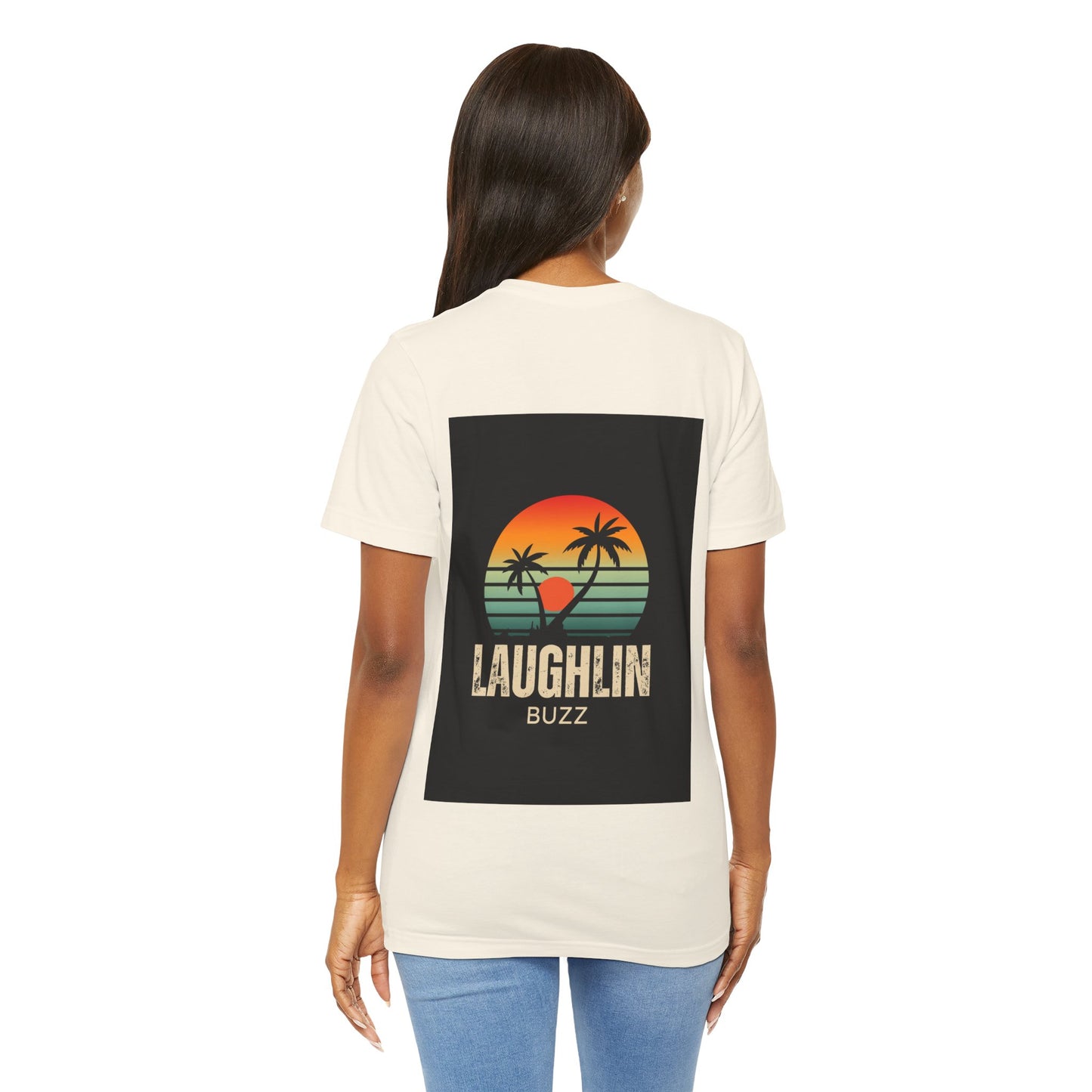 Laughlin Buzz Retro Unisex Jersey Tee