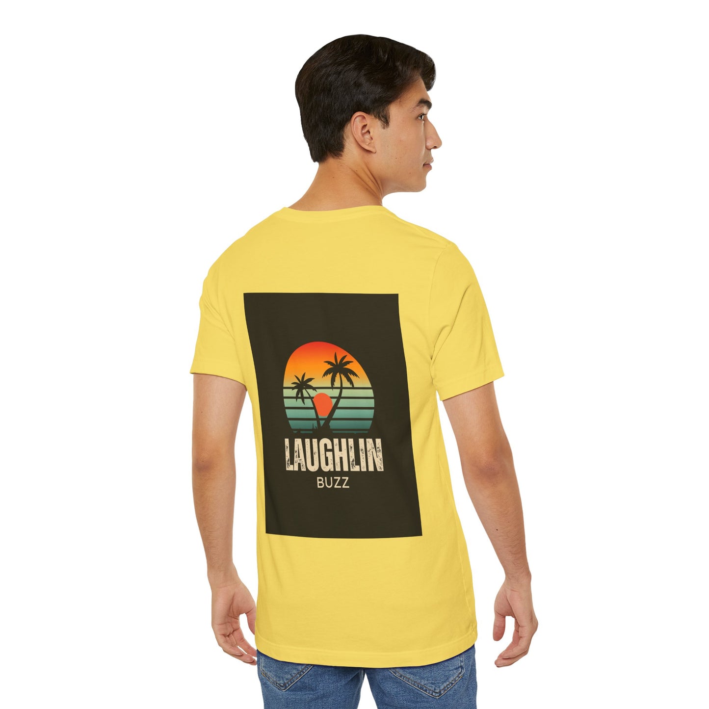 Laughlin Buzz Retro Unisex Jersey Tee