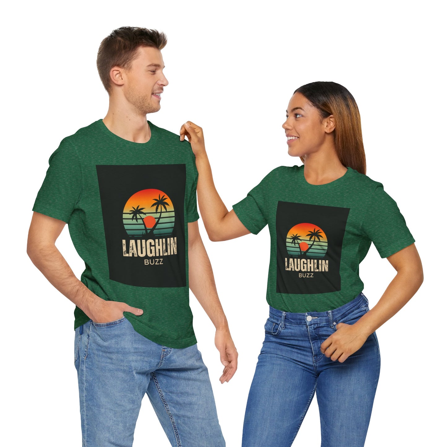 Laughlin Buzz Retro Tee - Front Side