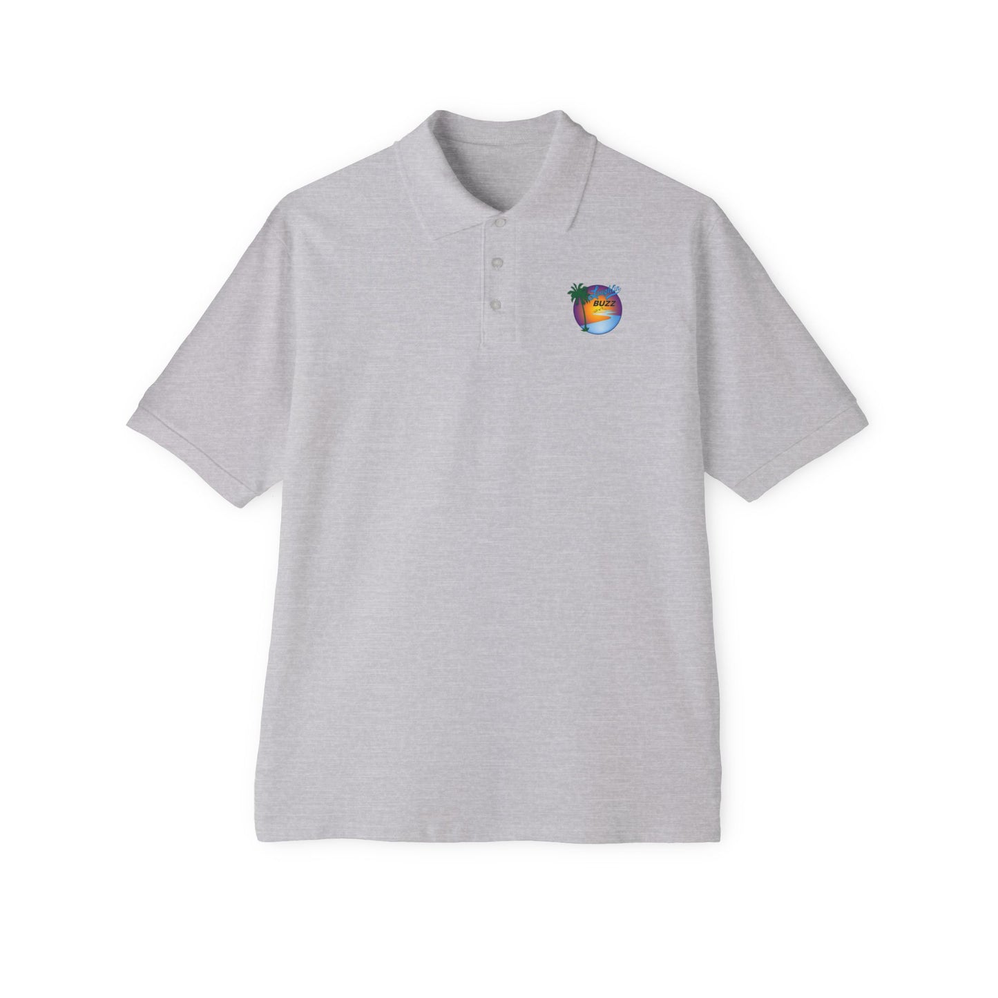 Laughlin Buzz Men's Piqué Polo Shirt