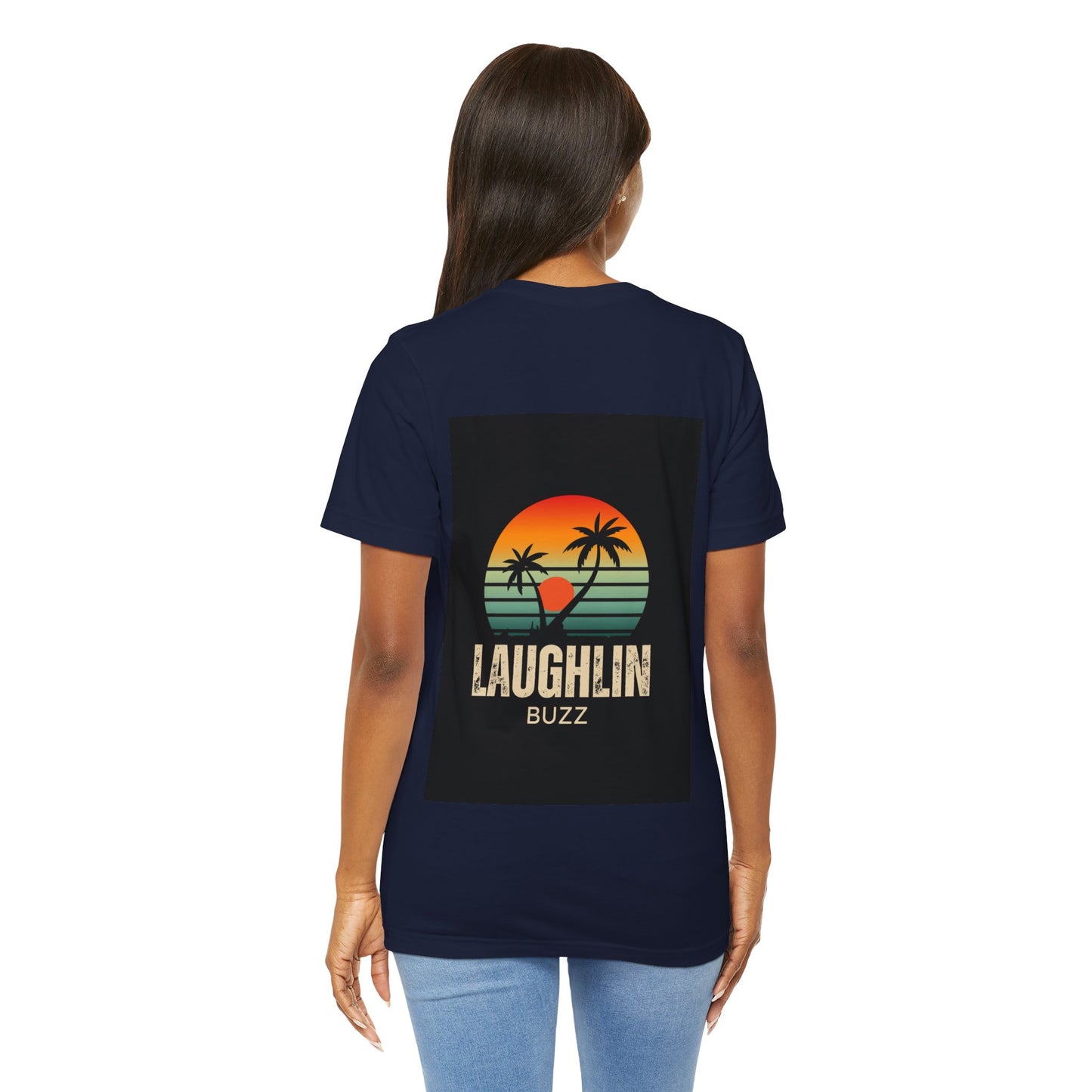 Laughlin Buzz Retro Unisex Jersey Tee