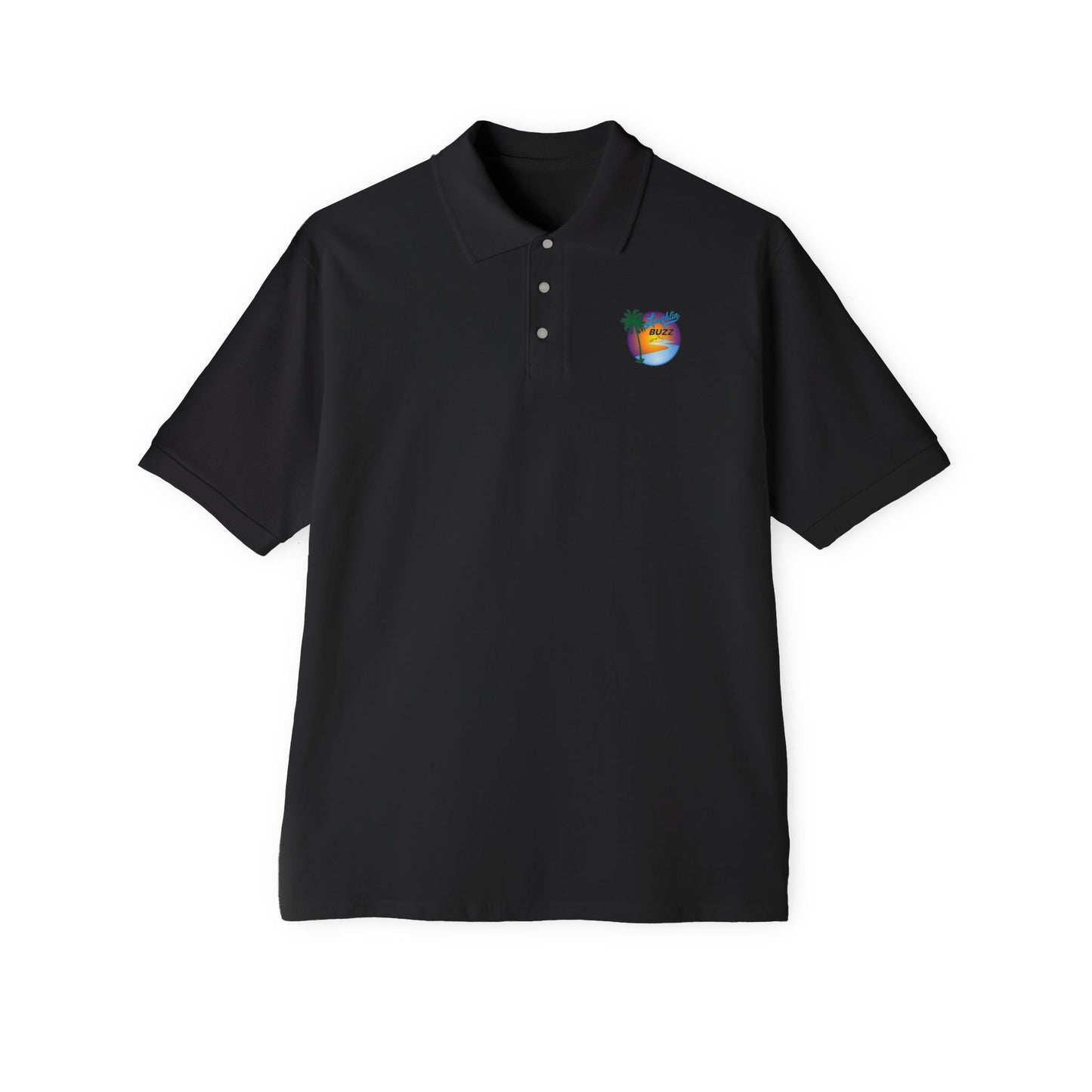 Laughlin Buzz Men's Piqué Polo Shirt