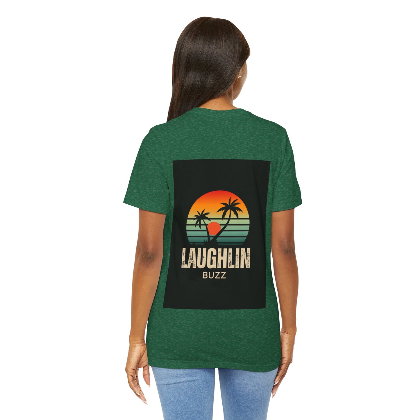 Laughlin Buzz Retro Unisex Jersey Tee