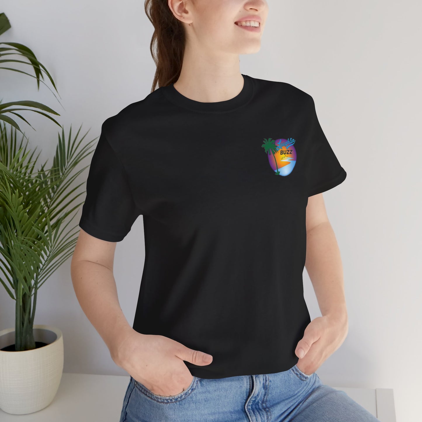 Laughlin Buzz Retro Unisex Jersey Tee