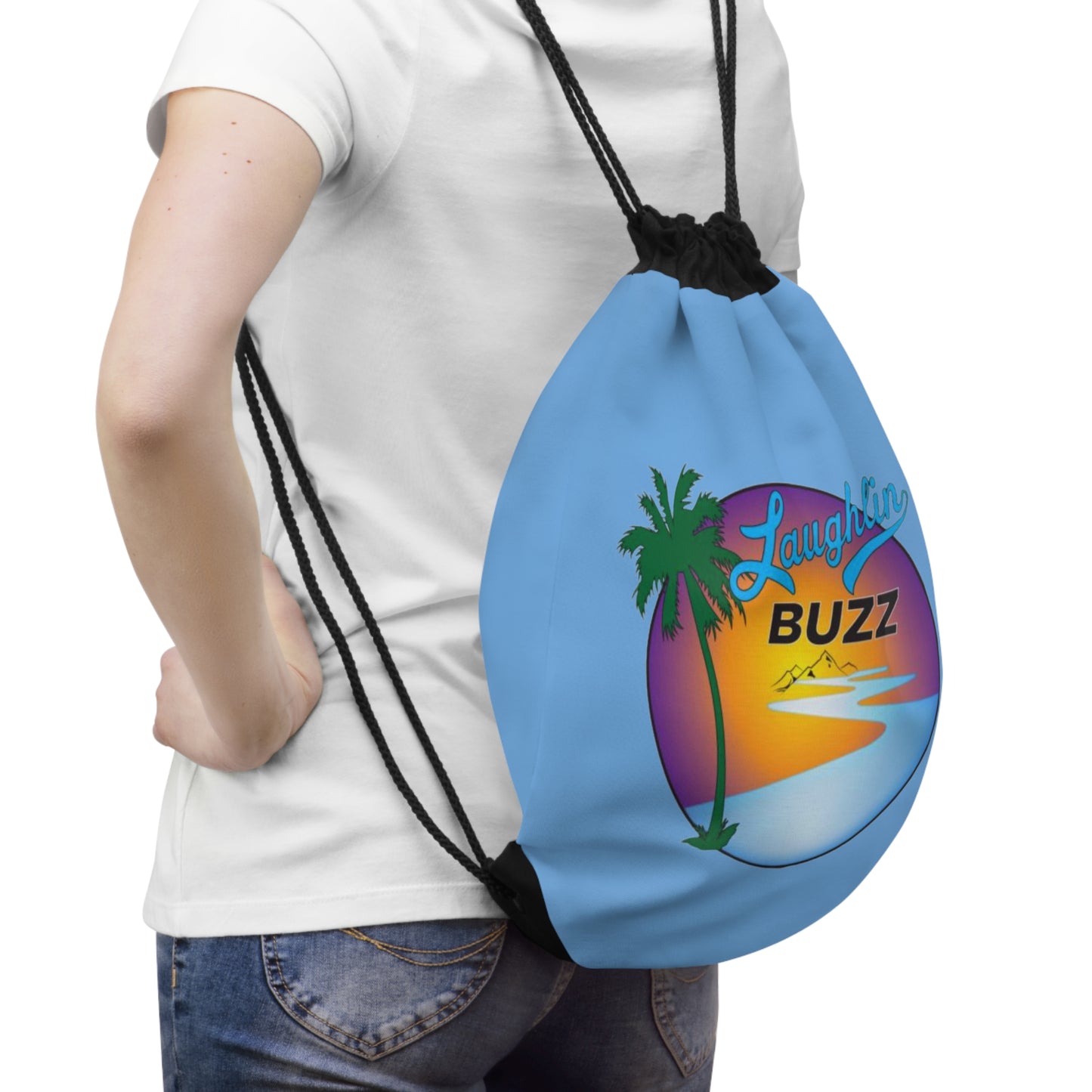 Laughlin Buzz Drawstring Bag