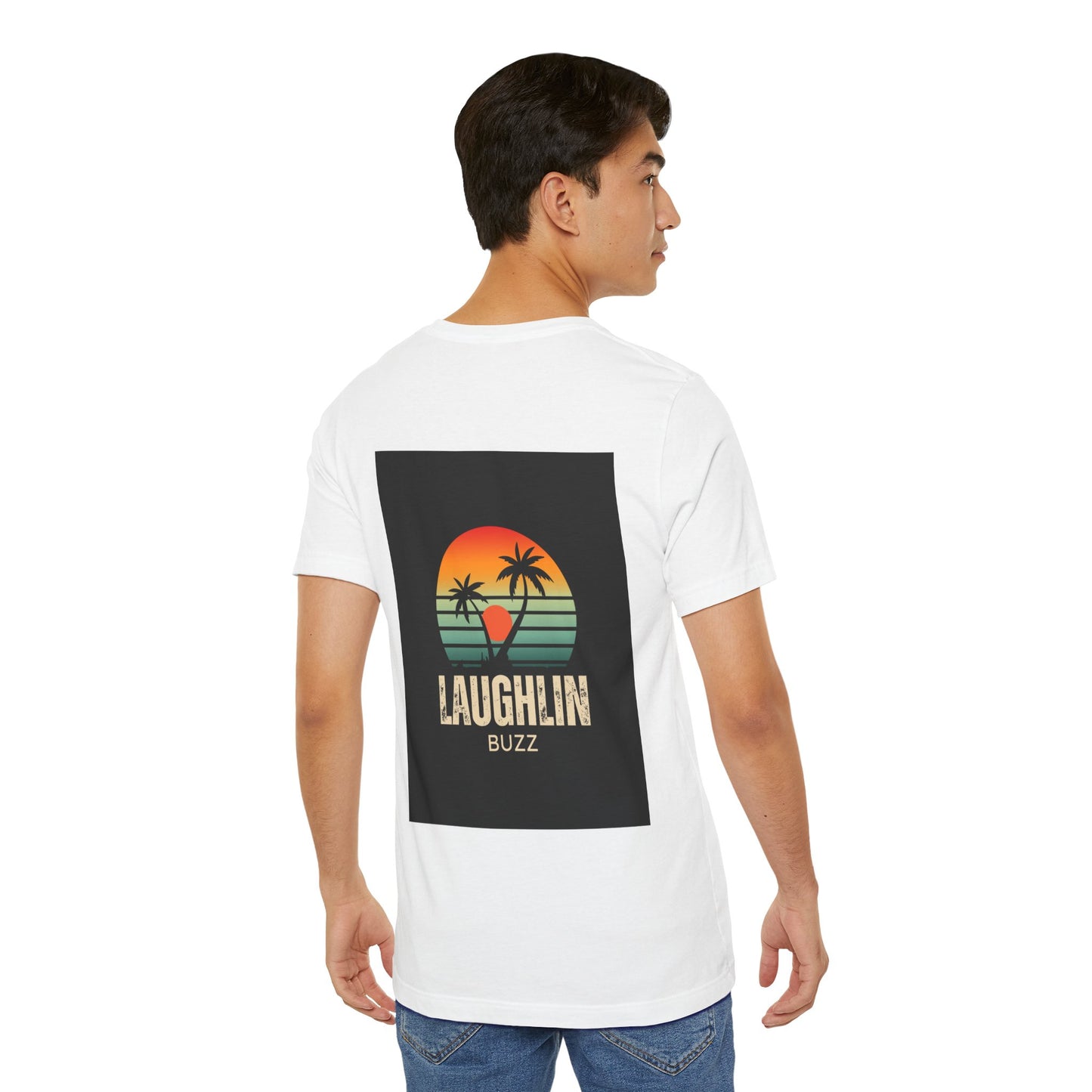 Laughlin Buzz Retro Unisex Jersey Tee