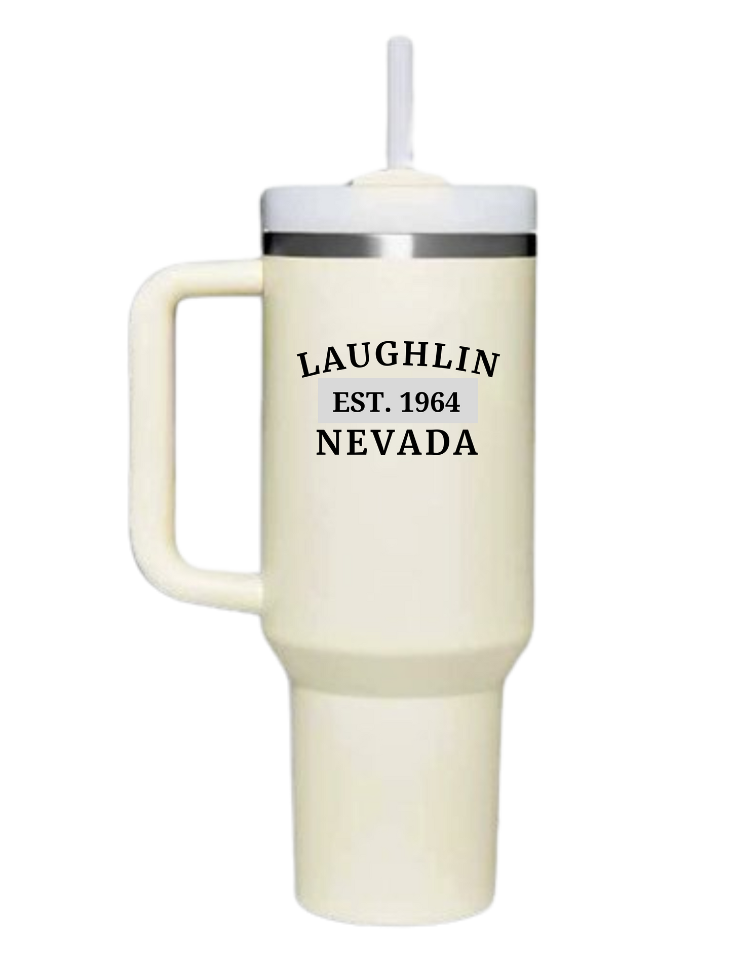 Laughlin Buzz Insulated Travel Mug, 40oz