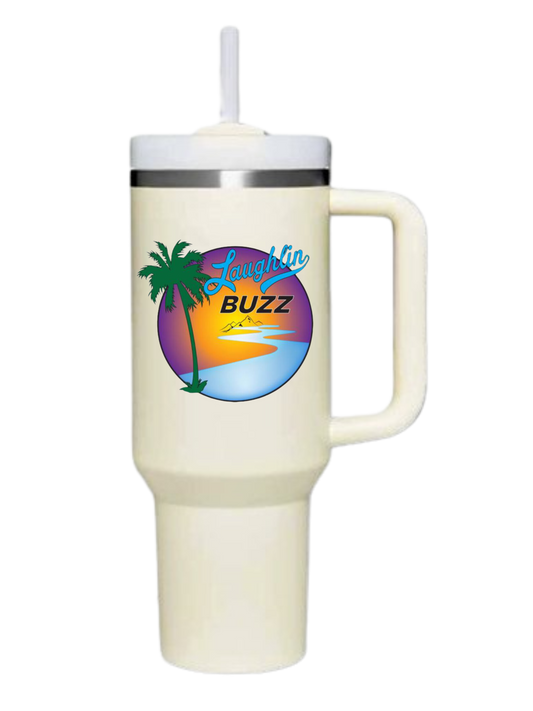 Laughlin Buzz Insulated Travel Mug, 40oz